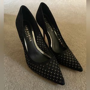 Gold Sparkle Heels from Spain